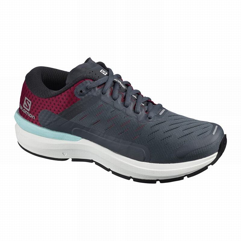 Zapatillas De Running Salomon Mujer Gris / Blancas - Salomon Argentina SONIC 3 CONFIDENCE W ,943618-